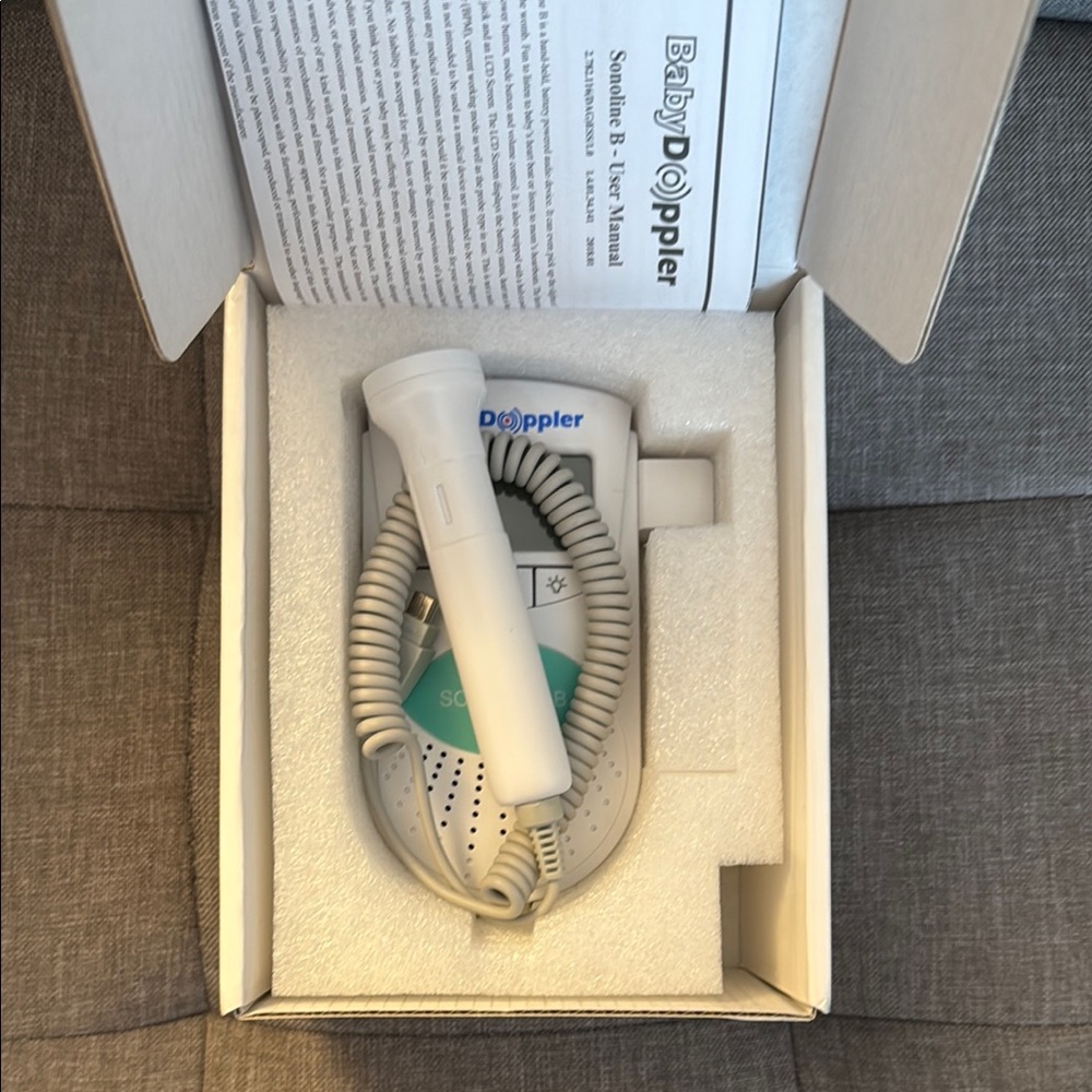 Baby Doppler Sonoline B Sound Tracker - Teal - Picture 2 of 7